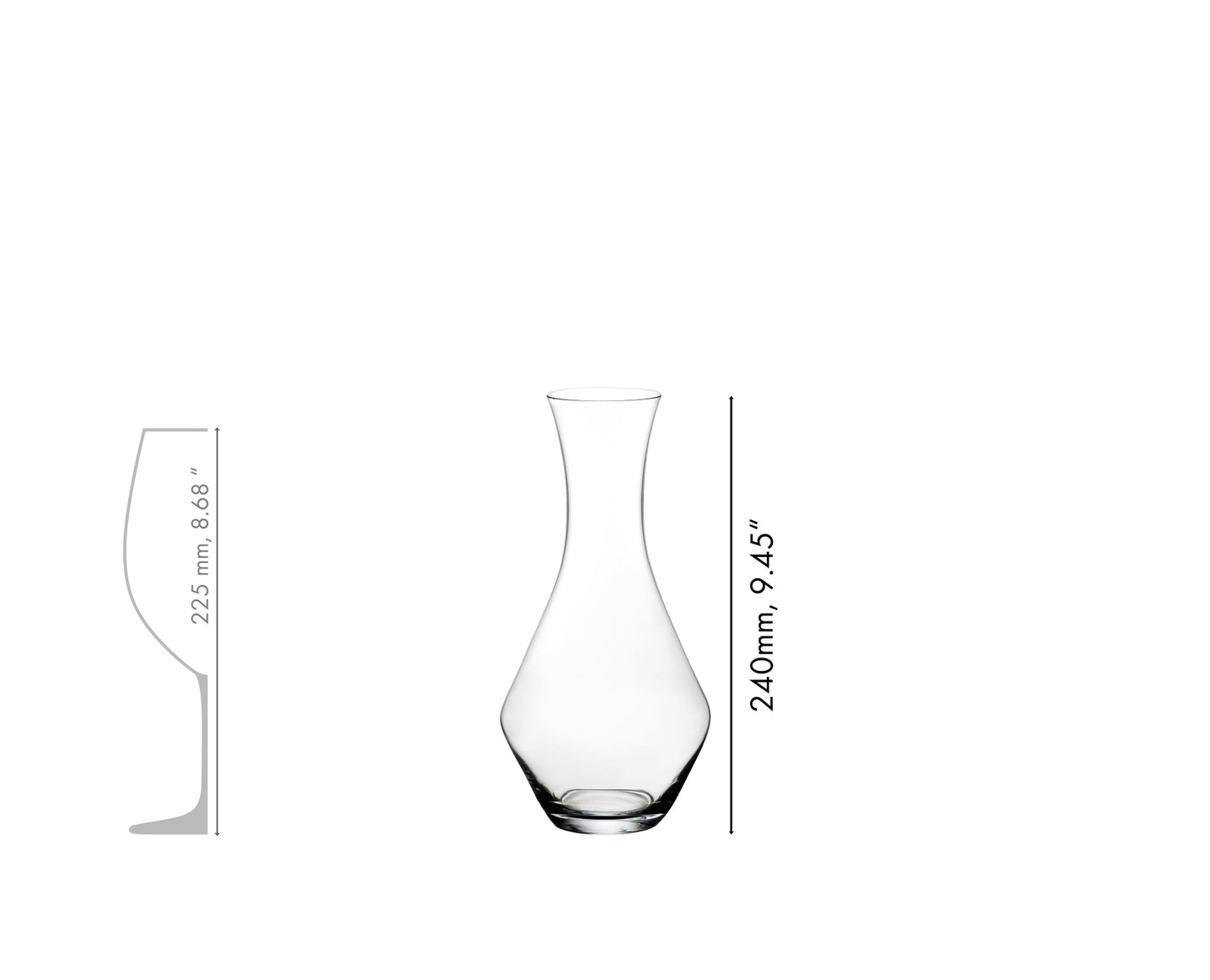 RIEDEL Merlot Decanter - Premium Glassware from RIEDEL - Shop now at Whiskery