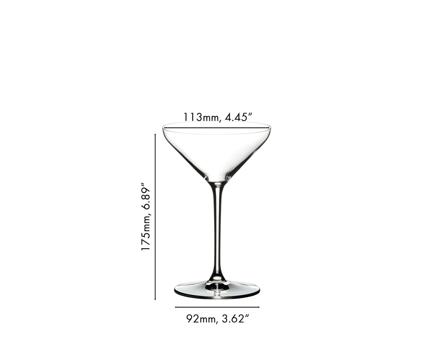 RIEDEL Extreme Martini (2 pieces) - Premium Glassware from RIEDEL - Shop now at Whiskery