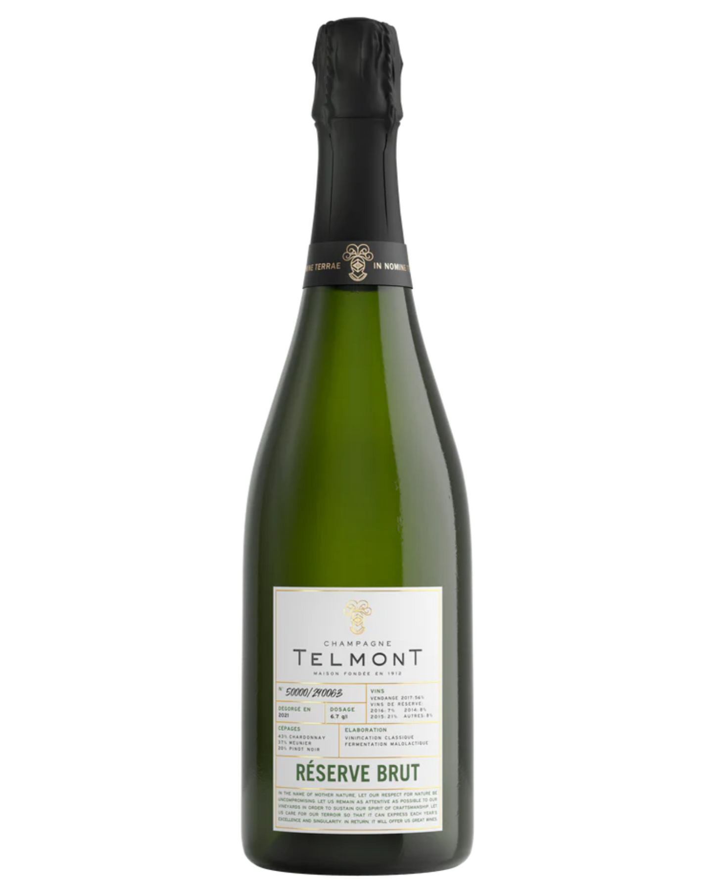 Telmont Reserve Brut - Premium Champagne & Sparkling Wine from Telmont - Shop now at Whiskery