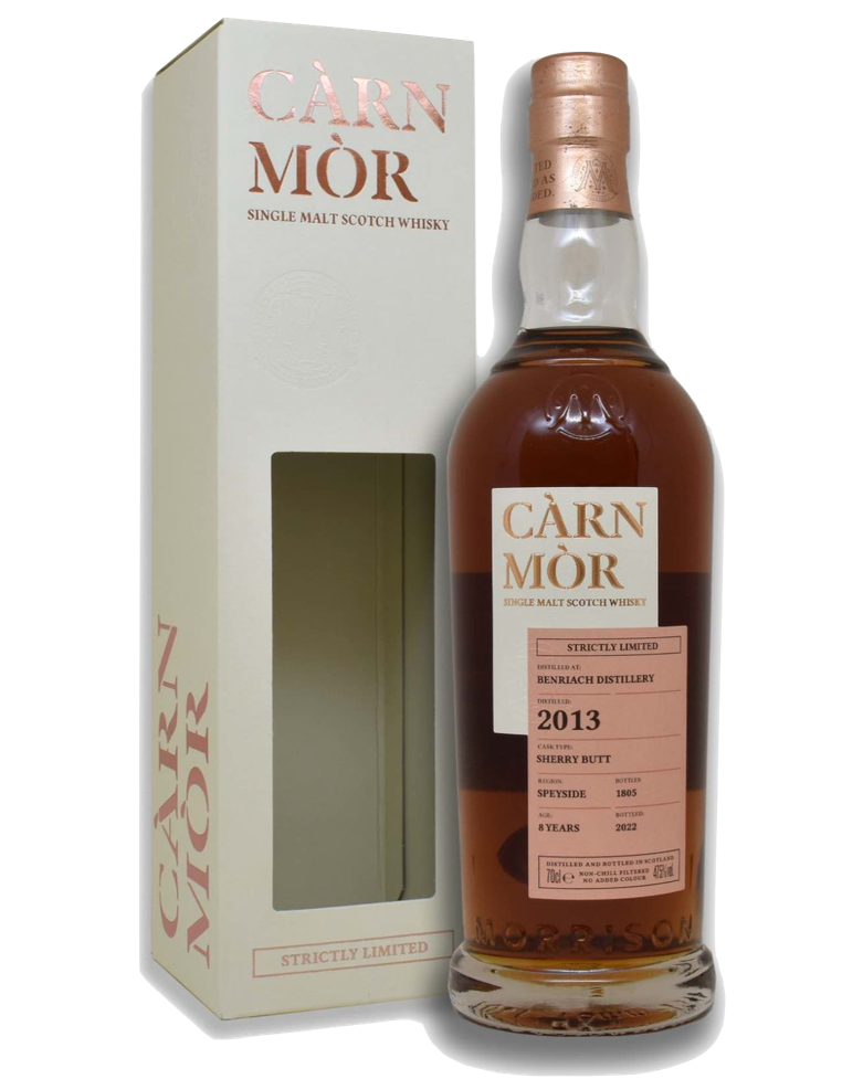 Carn Mor Strictly Limited Benriach 2013, 8 Year Old - Premium Single Malt from Carn Mor - Shop now at Whiskery