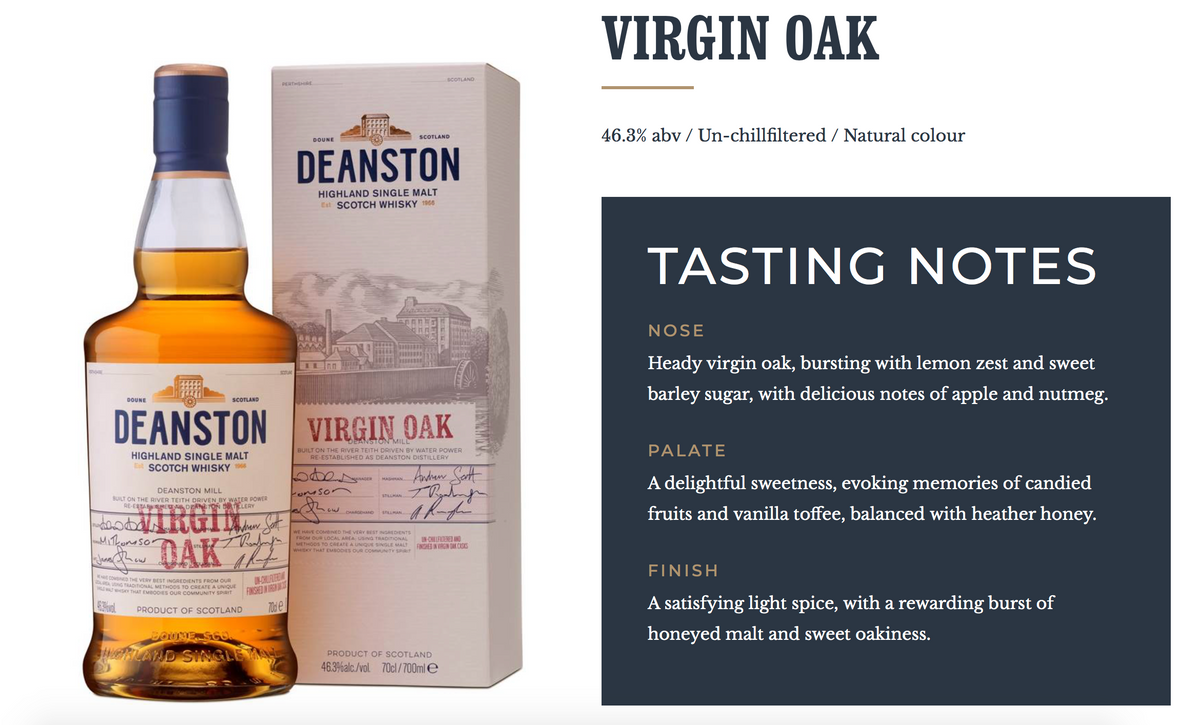 Deanston Virgin Oak