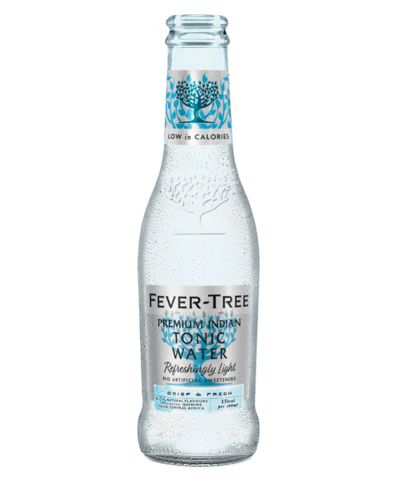Fever Tree Refreshingly Light Indian Tonic 24x200ml - Premium Premium Mixer from Fever-Tree - Shop now at Whiskery