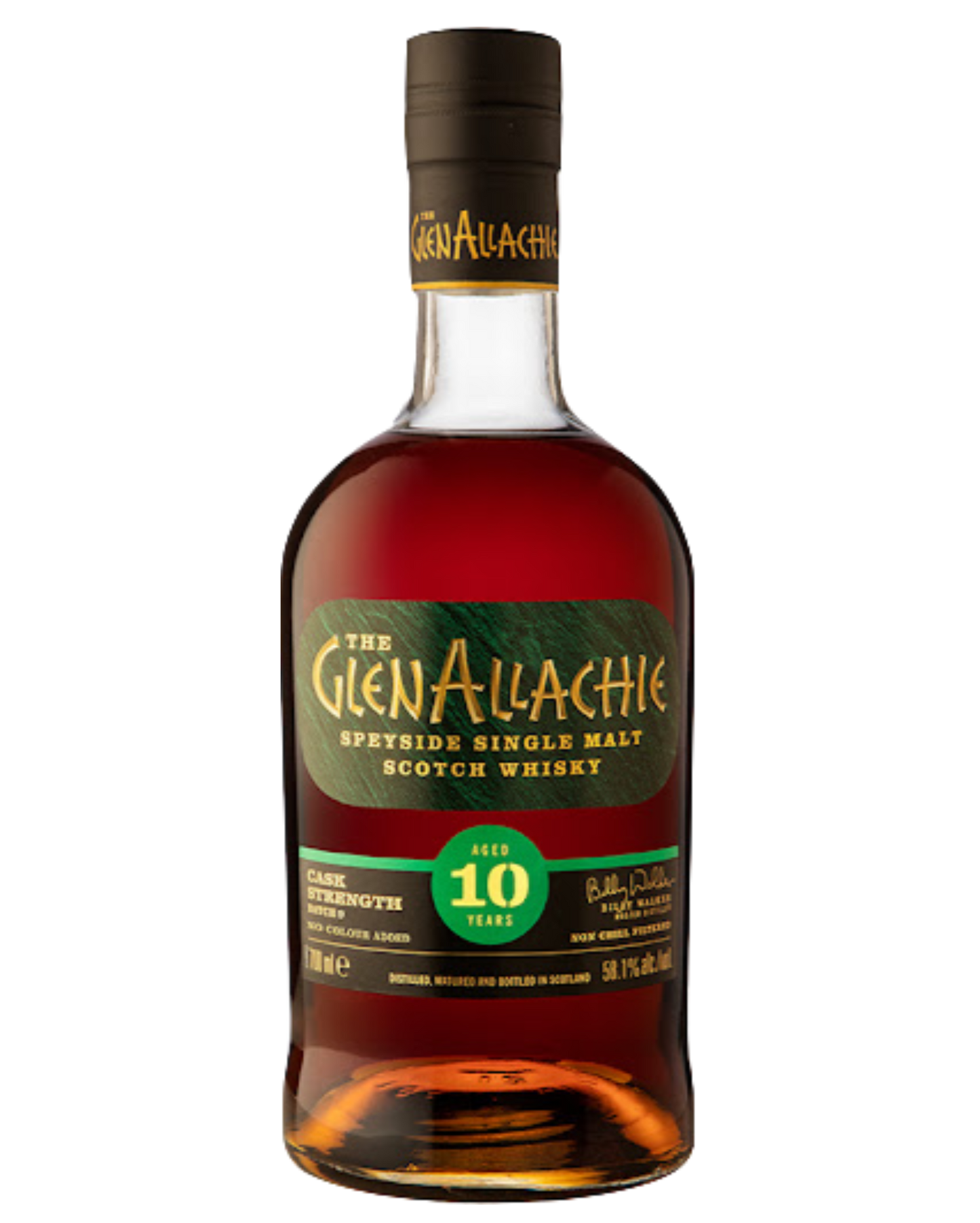 GlenAllachie 10 Year Old Cask Strength (Batch 9) - Premium Single Malt Whisky from GlenAllachie - Shop now at Whiskery