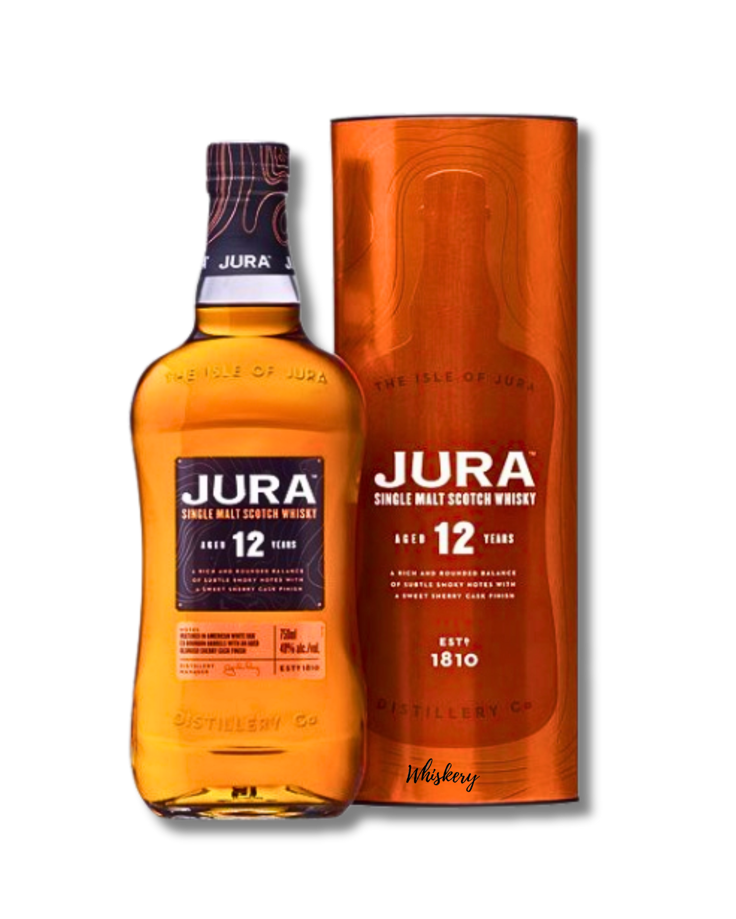 Jura 12 Year Old - Premium Single Malt Whisky from Jura - Shop now at Whiskery