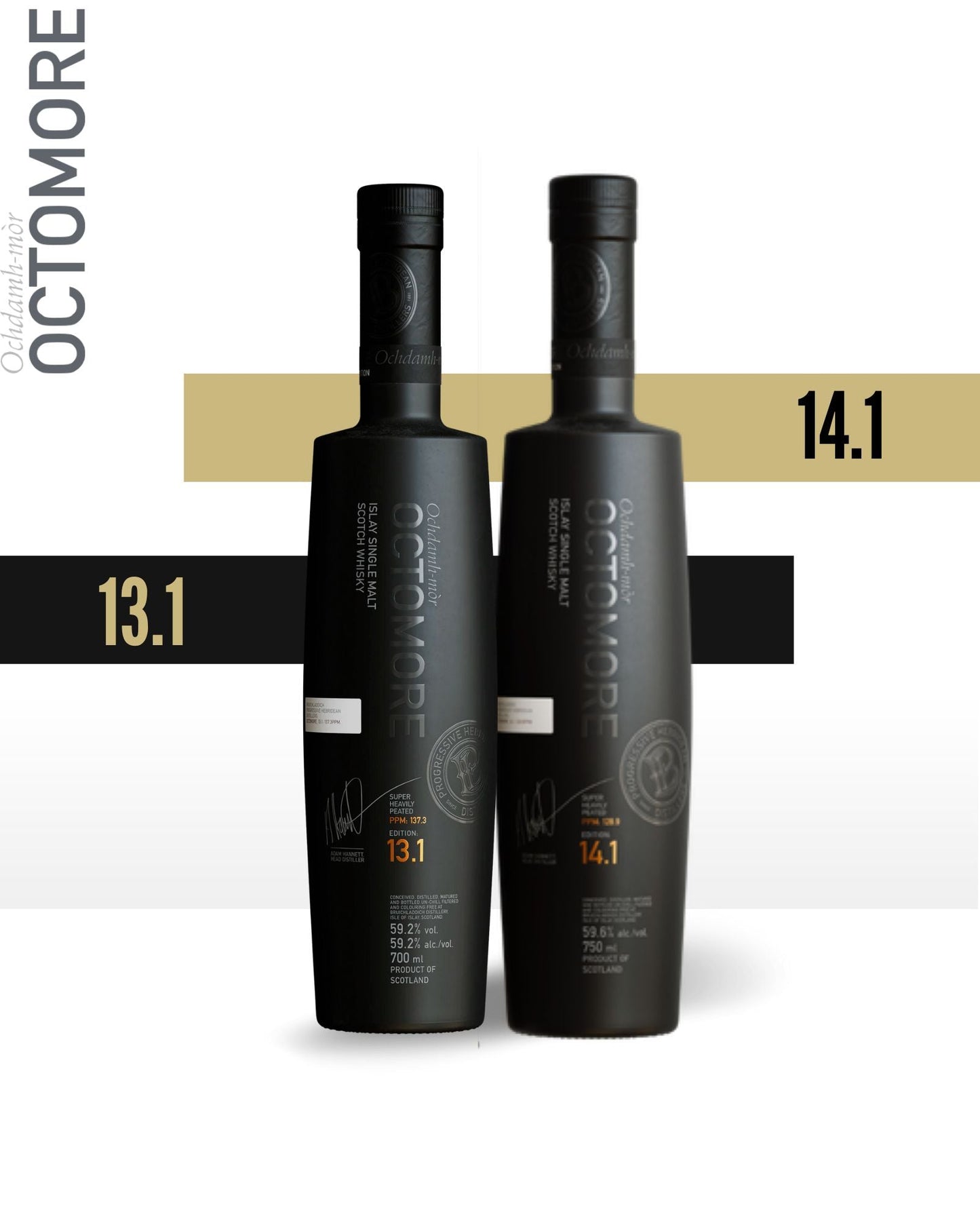 Octomore .1 Series - Premium Single Malt Whisky from Octomore - Shop now at Whiskery