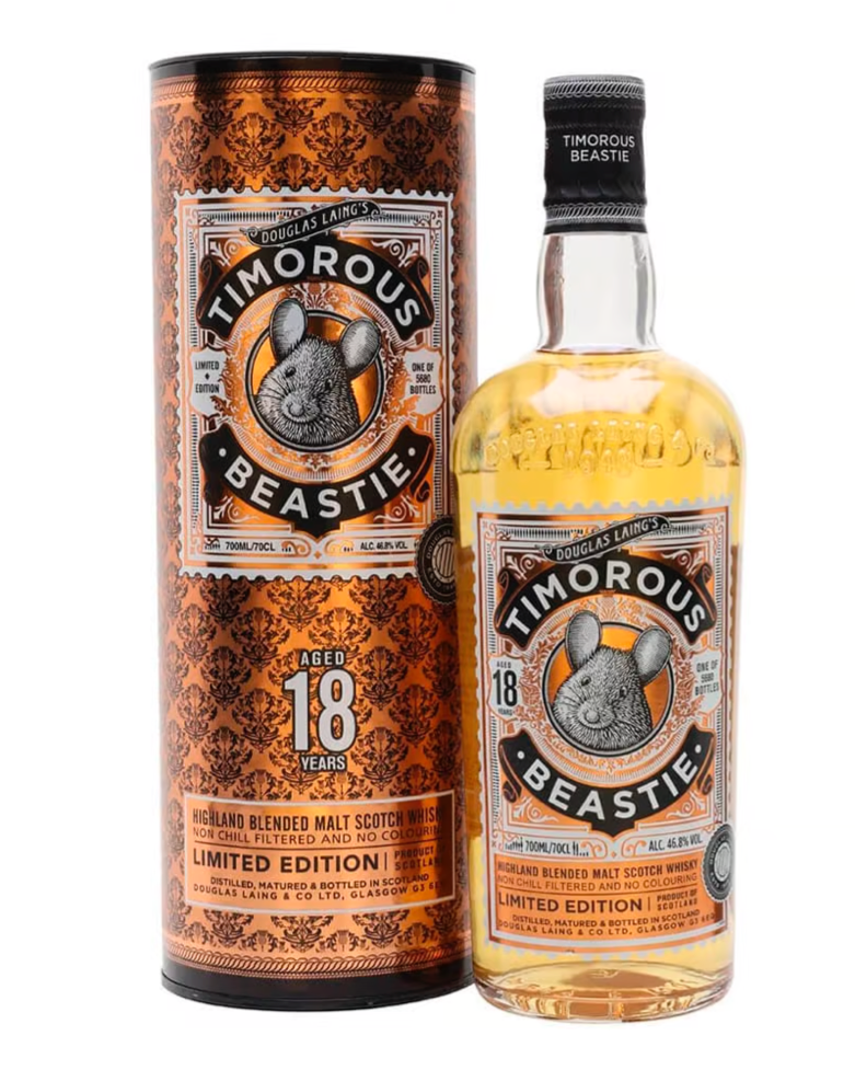 Douglas Laing Timorous Beastie 18 Year Old - Premium Independent Bottle from Douglas Laing - Shop now at Whiskery