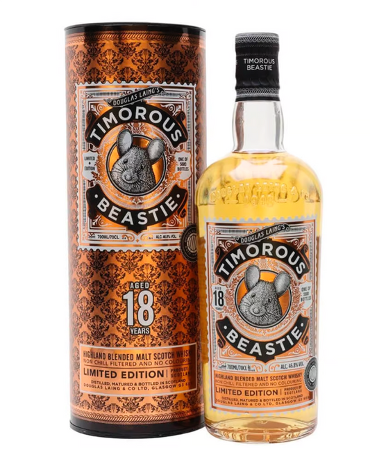 Douglas Laing Timorous Beastie 18 Year Old - Premium Whisky from Douglas Laing - Shop now at Whiskery