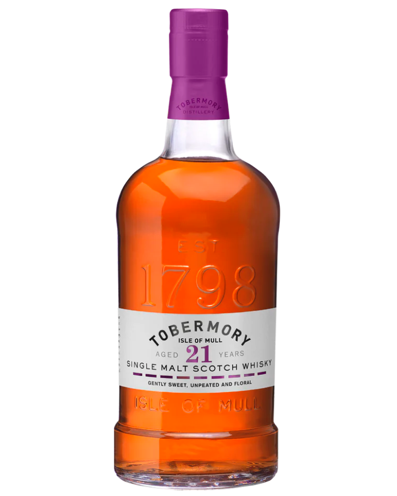 Tobermory 21 Year Old - Premium Single Malt Whisky from Tobermory - Shop now at Whiskery