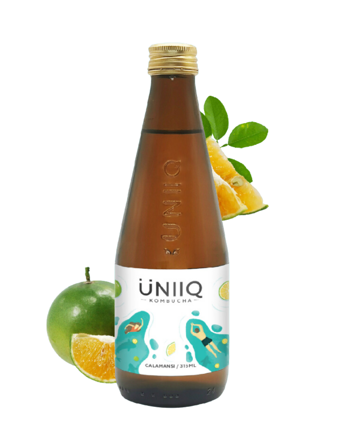 Uniiq Calamansi Kombucha 4x315ml