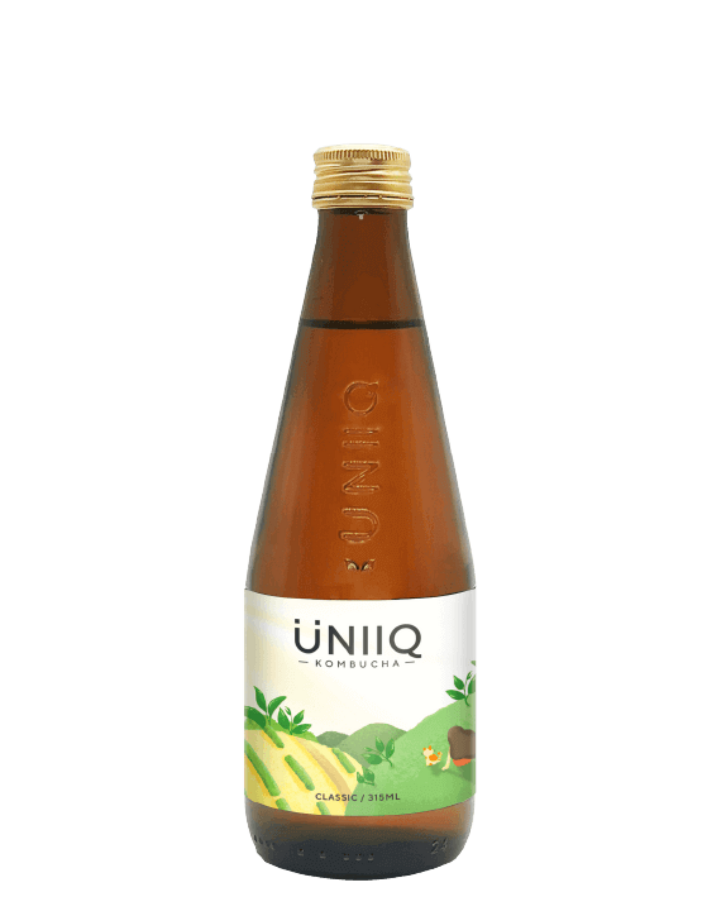 Uniiq Classic Kombucha 4x315ml - Premium Premium Mixer from Uniiq - Shop now at Whiskery