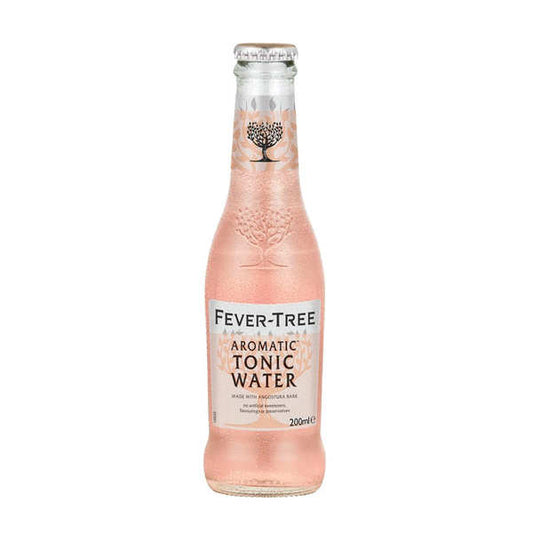 Fever Tree Refreshingly Light Aromatic Tonic 24x200ml - Premium Premium Mixer from Fever-Tree - Shop now at Whiskery