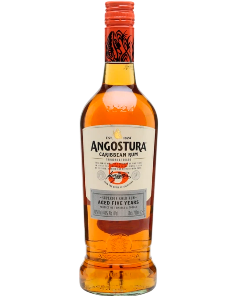 Angostura Rum 5 Year Old Gold - Premium Rum from House of Angostura - Shop now at Whiskery