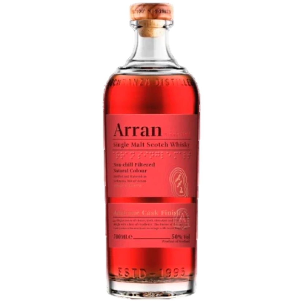 Arran Amarone Cask Finish - Premium Single Malt Whisky from Arran - Shop now at Whiskery