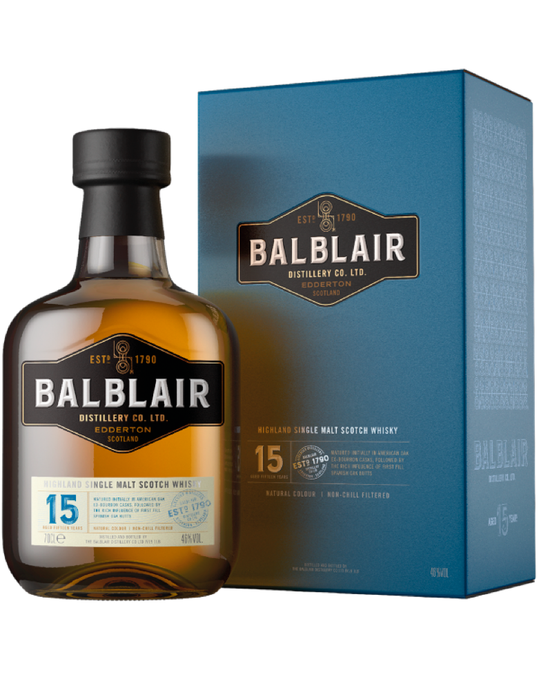 Balblair 15 Year Old - Premium Single Malt Whisky from Balblair - Shop now at Whiskery