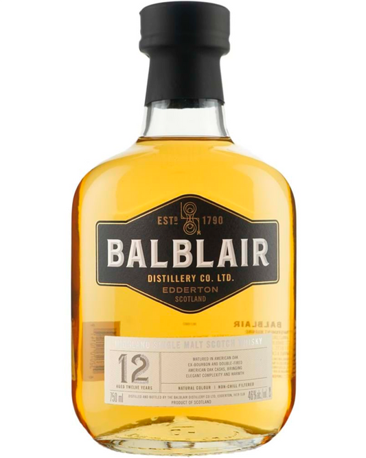 Balblair 12 Year Old - Premium Single Malt from Balblair - Shop now at Whiskery