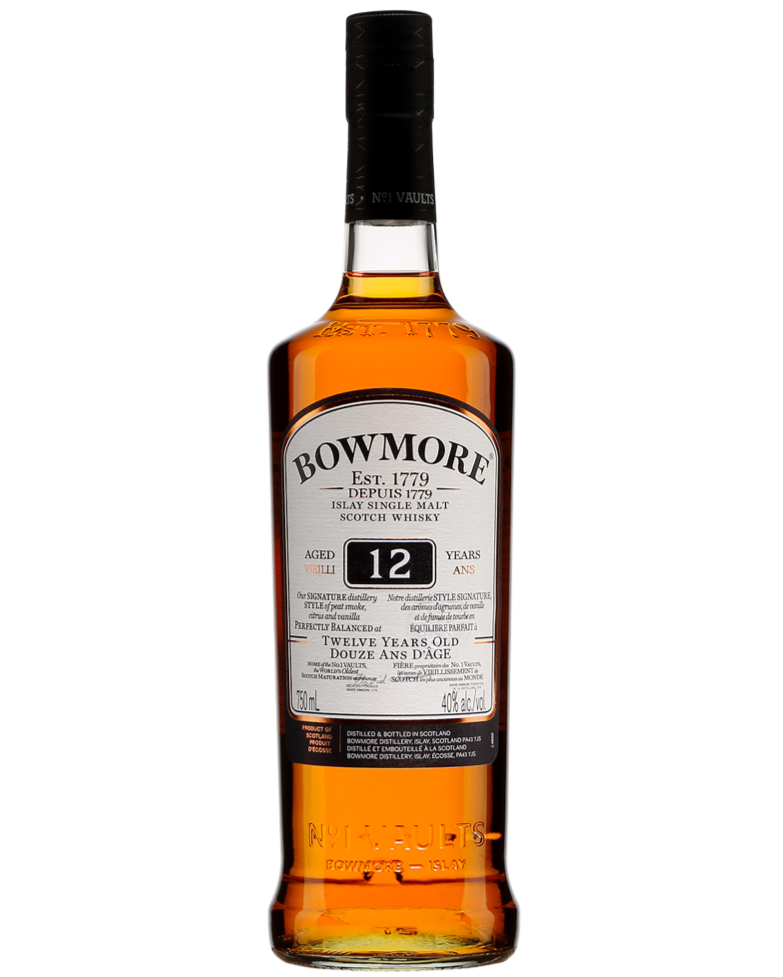Bowmore 12 Year Old - Premium Single Malt Whisky from Bowmore - Shop now at Whiskery