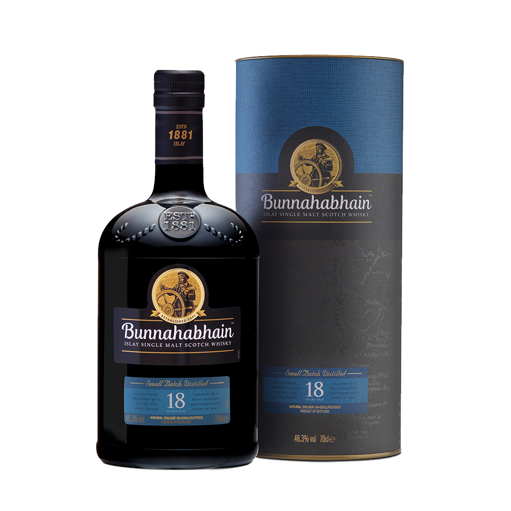 Bunnahabhain 18 Year Old - Premium Single Malt Whisky from Bunnahabhain - Shop now at Whiskery