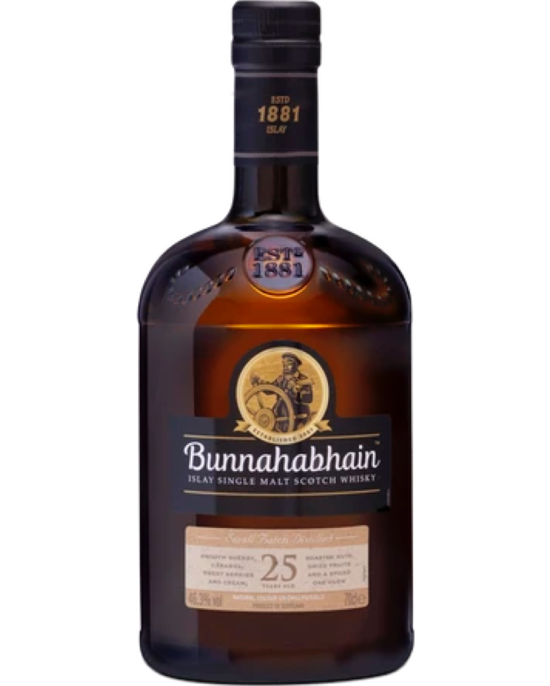 Bunnahabhain 25 Year Old - Premium Single Malt Whisky from Bunnahabhain - Shop now at Whiskery