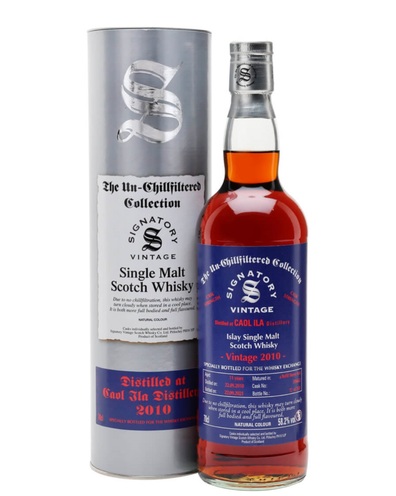 Caol Ila 2010 / 2021 Signatory Vintage, 11 Year Old, 58.2%, refill sherry butt, #316662, 558 bottles