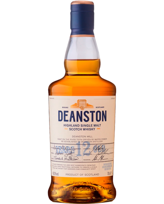 Deanston 12 Year Old - Premium Single Malt Whisky from Deanston - Shop now at Whiskery