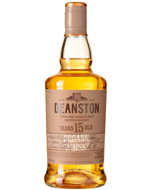 Deanston 15 Year Old Organic - Premium Single Malt Whisky from Deanston - Shop now at Whiskery