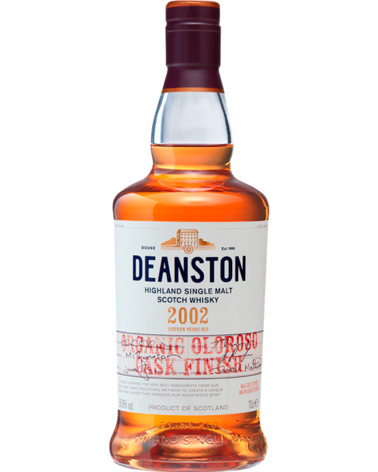 Deanston 16 Year Old 2002 Organic Oloroso - Premium Single Malt Whisky from Deanston - Shop now at Whiskery