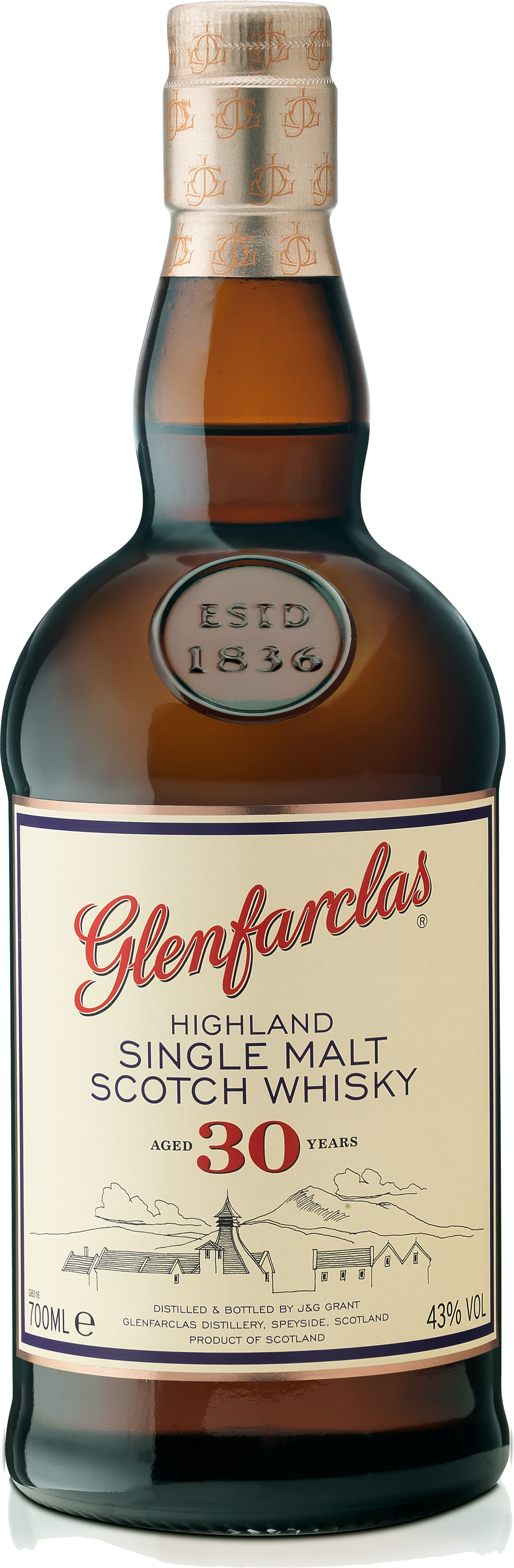 Glenfarclas 30 Year Old - Premium Single Malt from Glenfarclas - Shop now at Whiskery