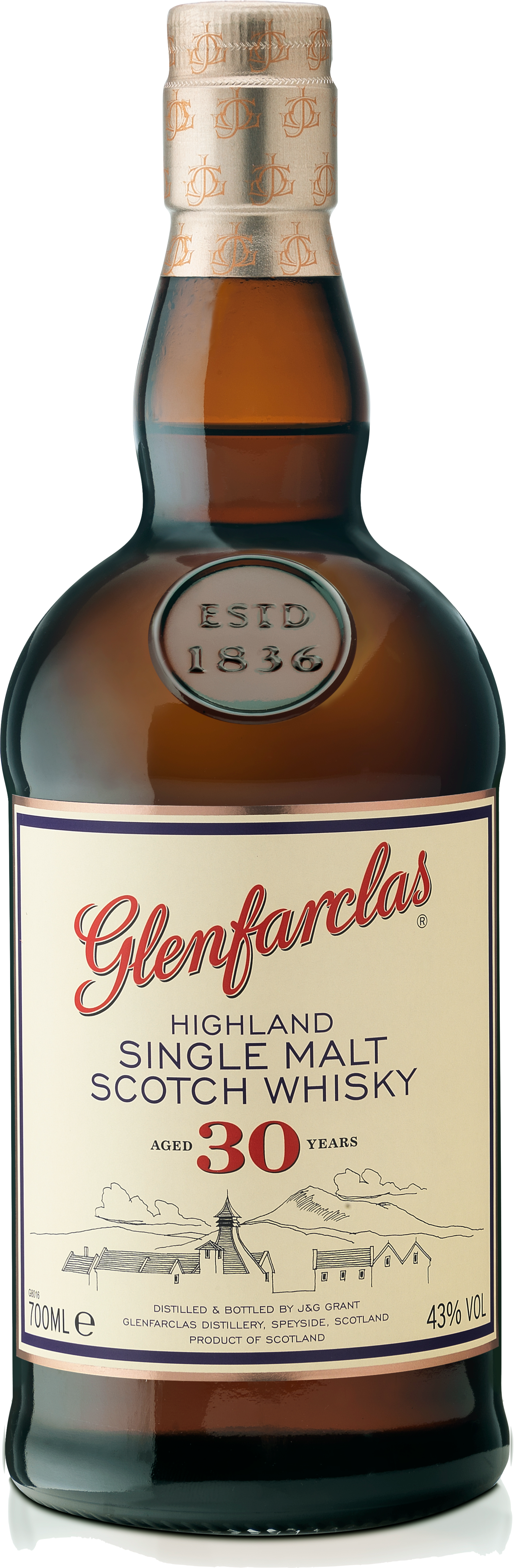 Glenfarclas 30 Year Old - Premium Single Malt from Glenfarclas - Shop now at Whiskery