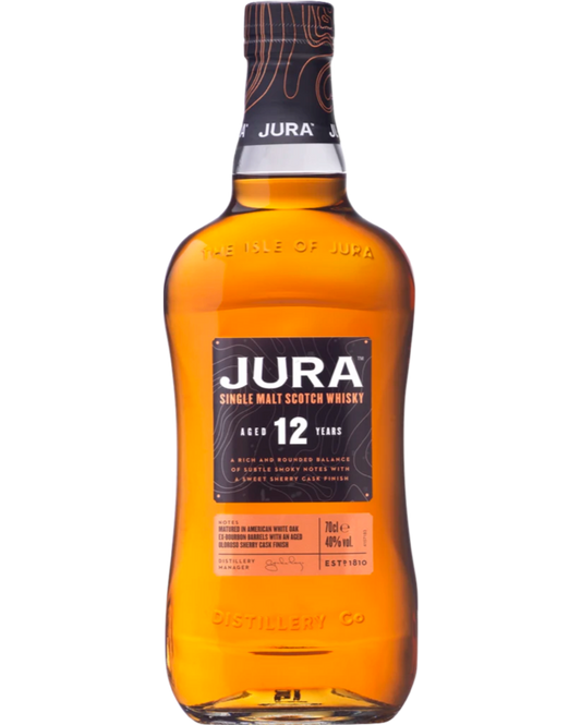 Jura 12 Year Old - Premium Single Malt from Jura - Shop now at Whiskery
