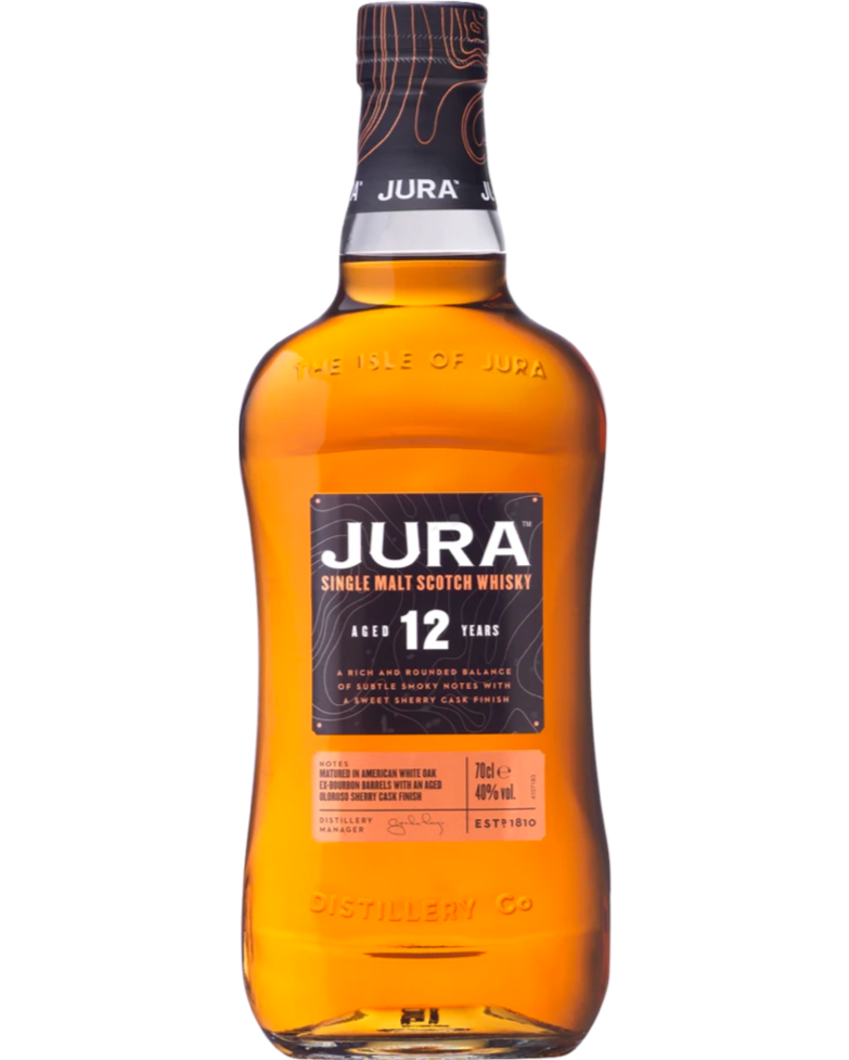 Jura 12 Year Old - Premium Single Malt from Jura - Shop now at Whiskery