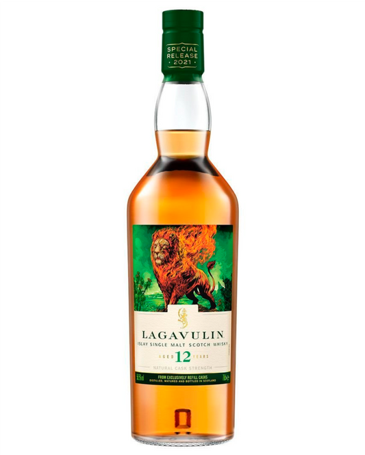 Lagavulin 12 Year Old Cask Strength Special Release 2021 - Premium Single Malt from Lagavulin - Shop now at Whiskery