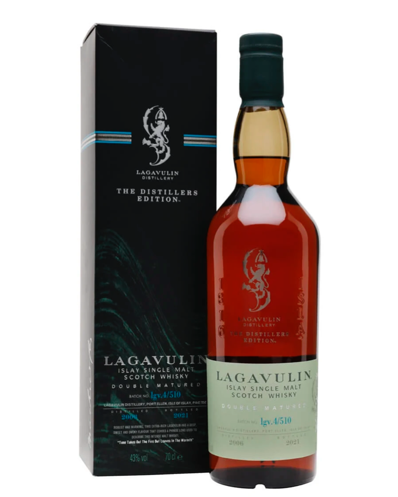 Lagavulin 2006 Distillers Edition (2021 Release), Batch lgv 4/510 - Premium Single Malt Whisky from Lagavulin - Shop now at Whiskery