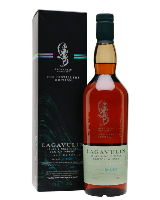 Lagavulin 2006 Distillers Edition (2021 Release), Batch lgv 4/510 - Premium Single Malt from Lagavulin - Shop now at Whiskery