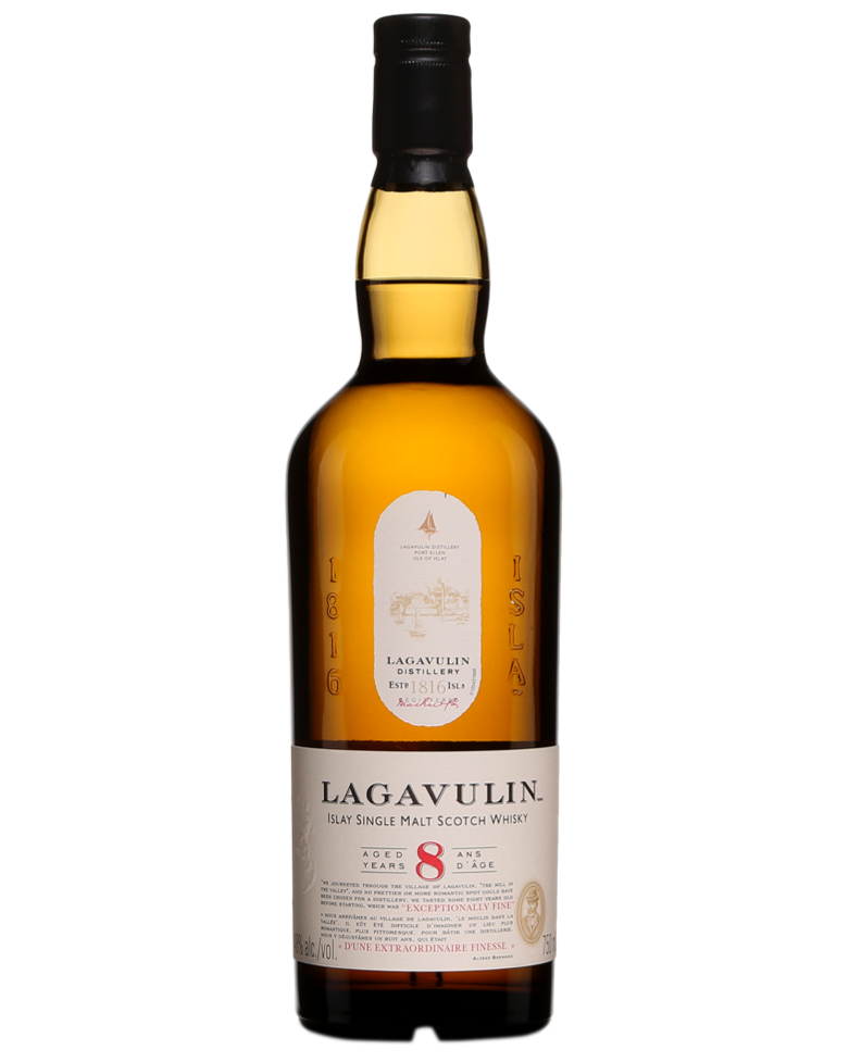Lagavulin 8 Year Old - Premium Single Malt Whisky from Lagavulin - Shop now at Whiskery