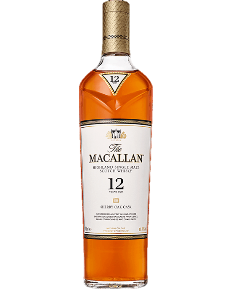 Macallan 12 Year Old Sherry Oak - Premium Single Malt Whisky from Macallan - Shop now at Whiskery