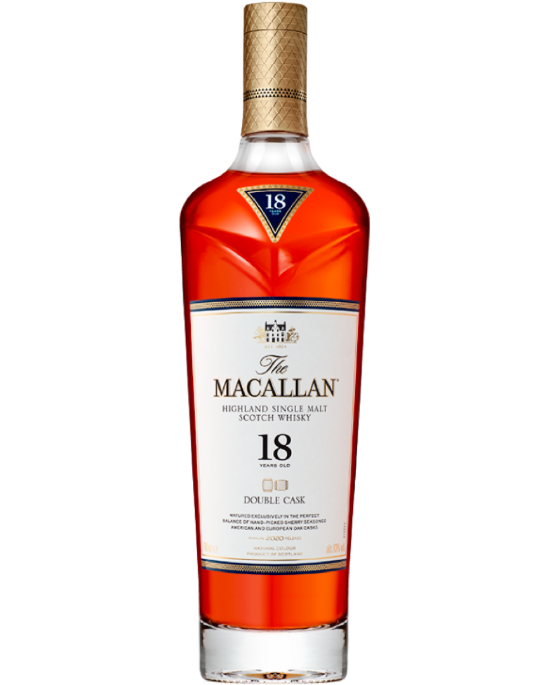 Macallan 18 Year Old Double Cask - Premium Single Malt Whisky from Macallan - Shop now at Whiskery