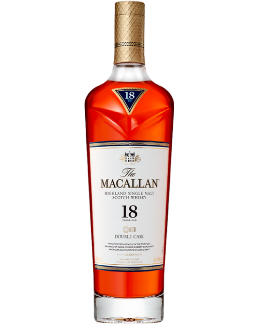 Macallan 18 Year Old Double Cask - Premium Single Malt Whisky from Macallan - Shop now at Whiskery