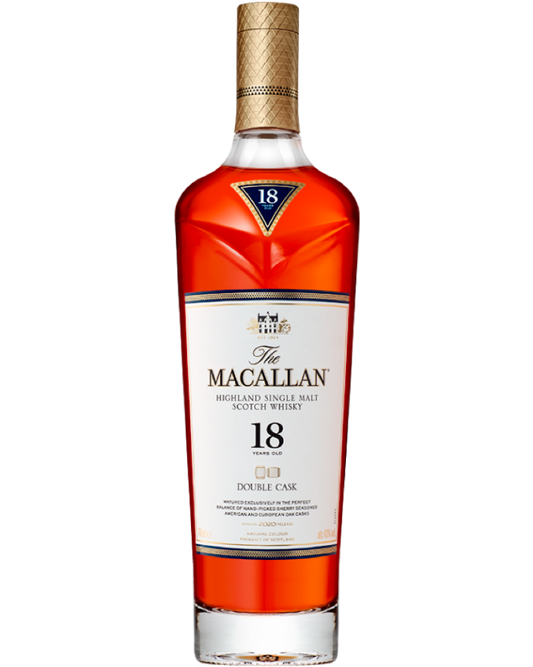 Macallan 18 Year Old Double Cask - Premium Single Malt from Macallan - Shop now at Whiskery