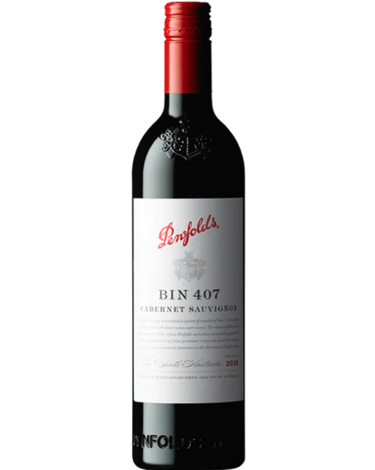 Penfolds Bin 407 Cabernet Sauvignon - Premium Red Wine from Penfolds - Shop now at Whiskery