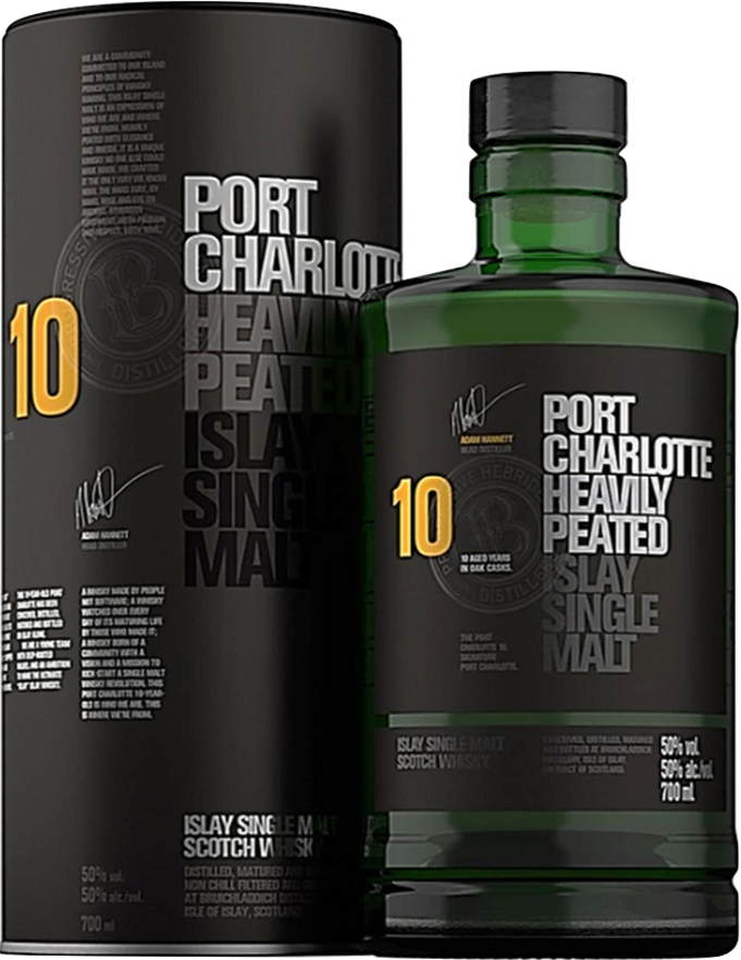 Port Charlotte 10 Year Old - Premium Single Malt Whisky from Port Charlotte - Shop now at Whiskery