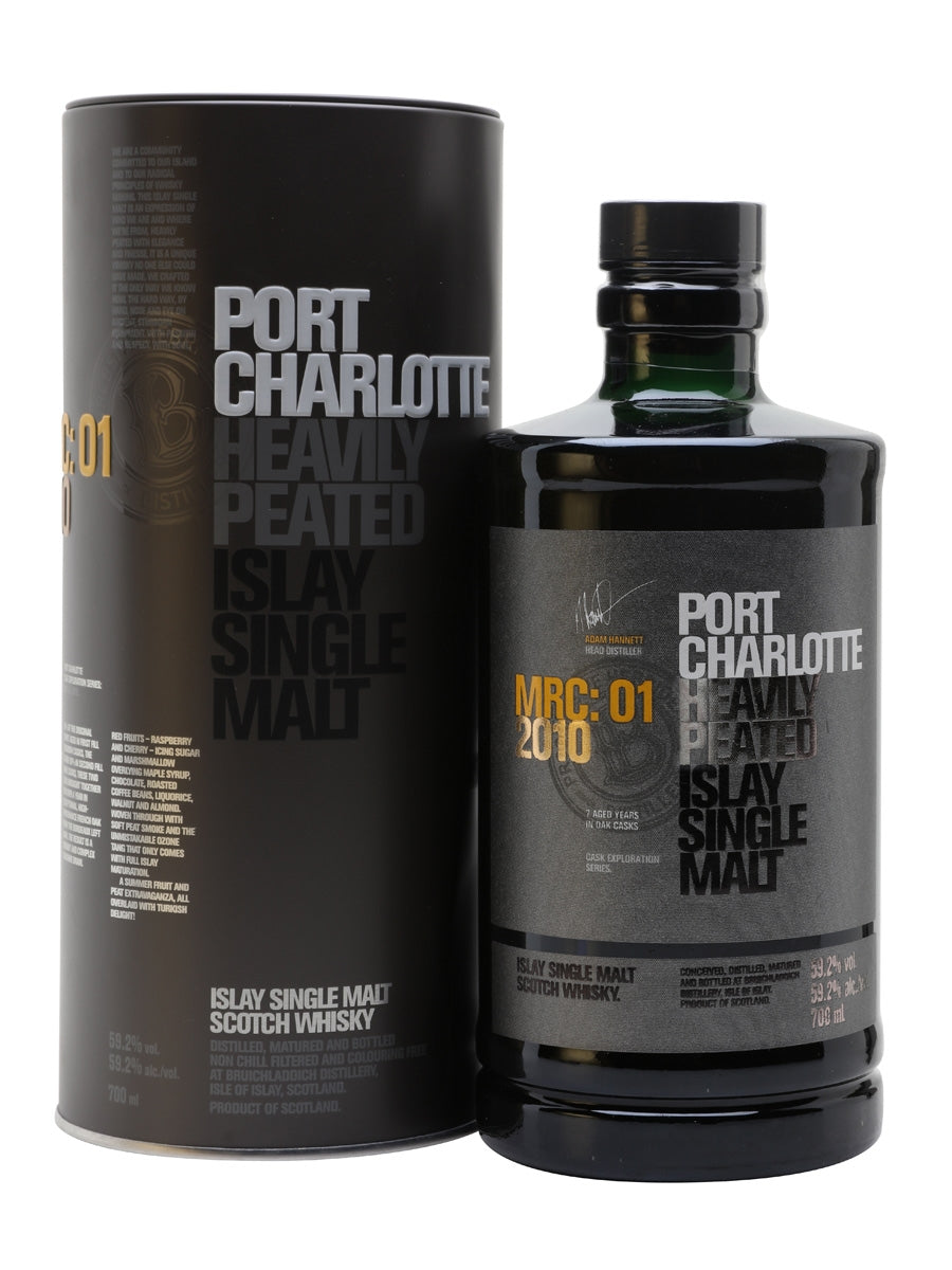 Port Charlotte MRC:01 2010 - Premium Single Malt Whisky from Port Charlotte - Shop now at Whiskery