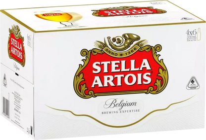 Stella Artois 24 x 330ml - Premium Beer from Stella Artois - Shop now at Whiskery