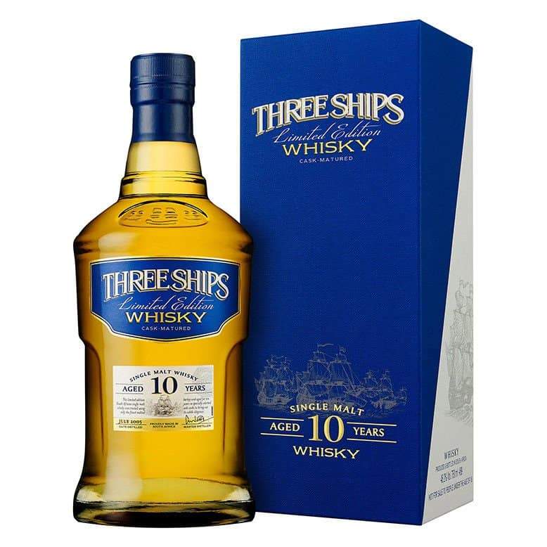 Three Ships 10 Year Old - Premium South African Whisky from Three Ships - Shop now at Whiskery