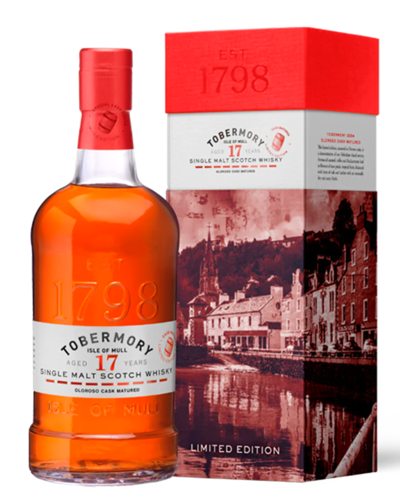 Tobermory 2004 17 Year Old Oloroso Cask Matured - Premium Single Malt from Tobermory - Shop now at Whiskery