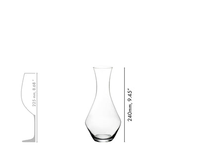 RIEDEL Merlot Decanter - Premium Glassware from RIEDEL - Shop now at Whiskery