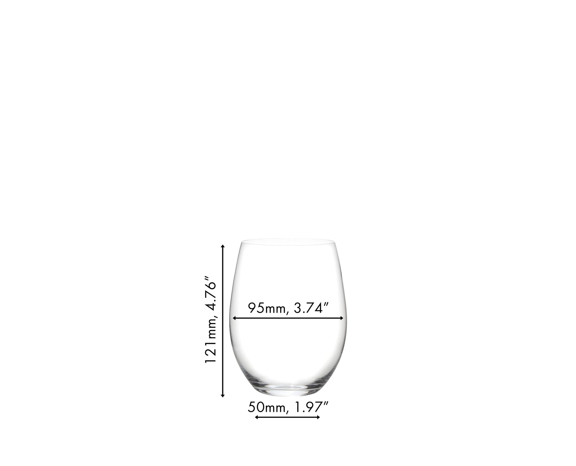 RIEDEL Optical 'O' Cabernet / Merlot x 6 pieces - Premium Glassware from RIEDEL - Shop now at Whiskery