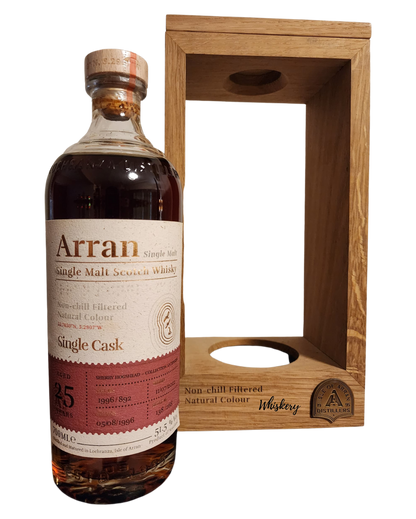 Arran Limited Edition Single Cask, 25 Years Old, 1996 Cask No. #892