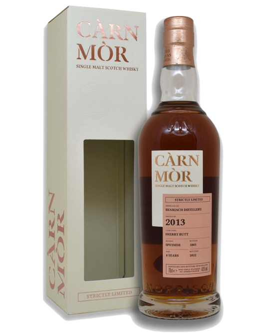 Carn Mor Strictly Limited Benriach 2013, 8 Year Old - Premium Single Malt from Carn Mor - Shop now at Whiskery