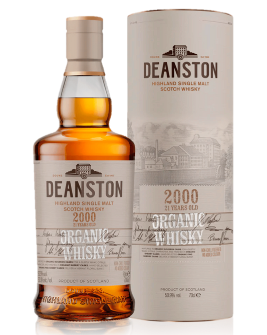 Deanston Ltd Ed 2000 21 Year Old Organic Sherry - Premium Single Malt from Deanston - Shop now at Whiskery
