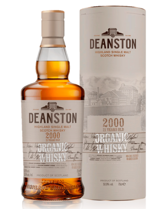 Deanston Ltd Ed 2000 21 Year Old Organic Sherry - Premium Single Malt Whisky from Deanston - Shop now at Whiskery